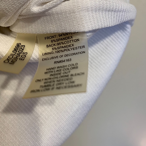 Calvin Klein | Gold Jewel Tone Sparkle Sequin Fitted Tank Top - Picture 5 of 6